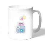 كوب قهوة بتصميم كرتون كاميرا