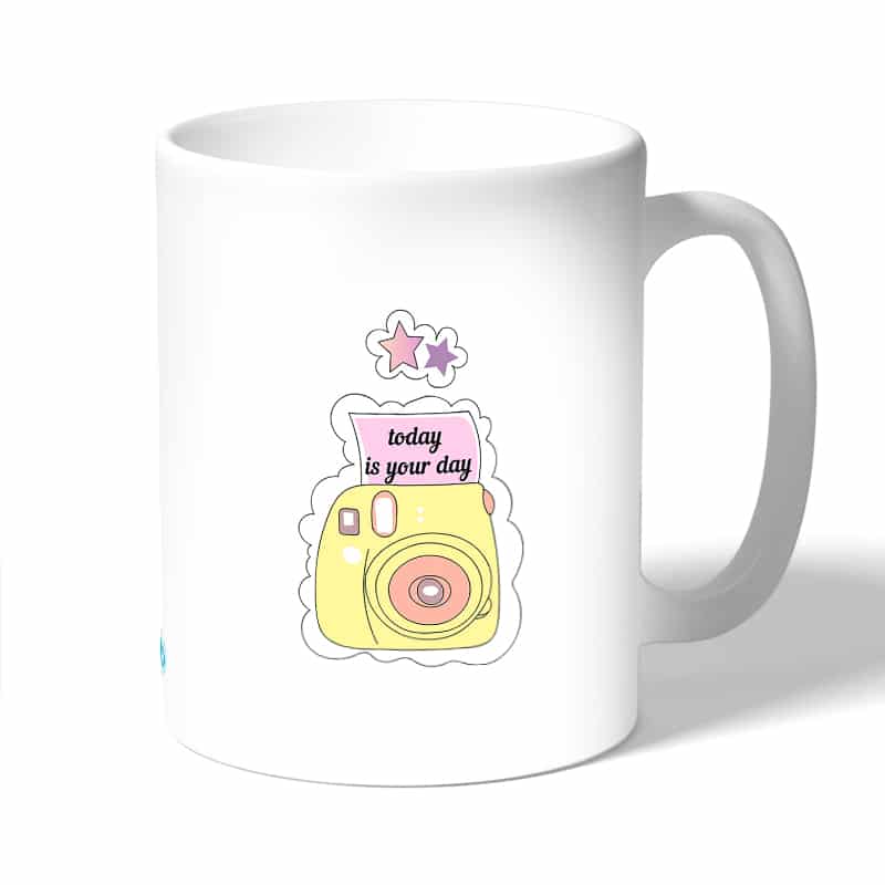 كوب قهوة بتصميم كرتون كاميرا كوب قهوة بتصميم كرتون كاميرا