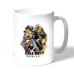 كوب قهوة بتصميم كول أوف ديوتي ألعاب تصويب