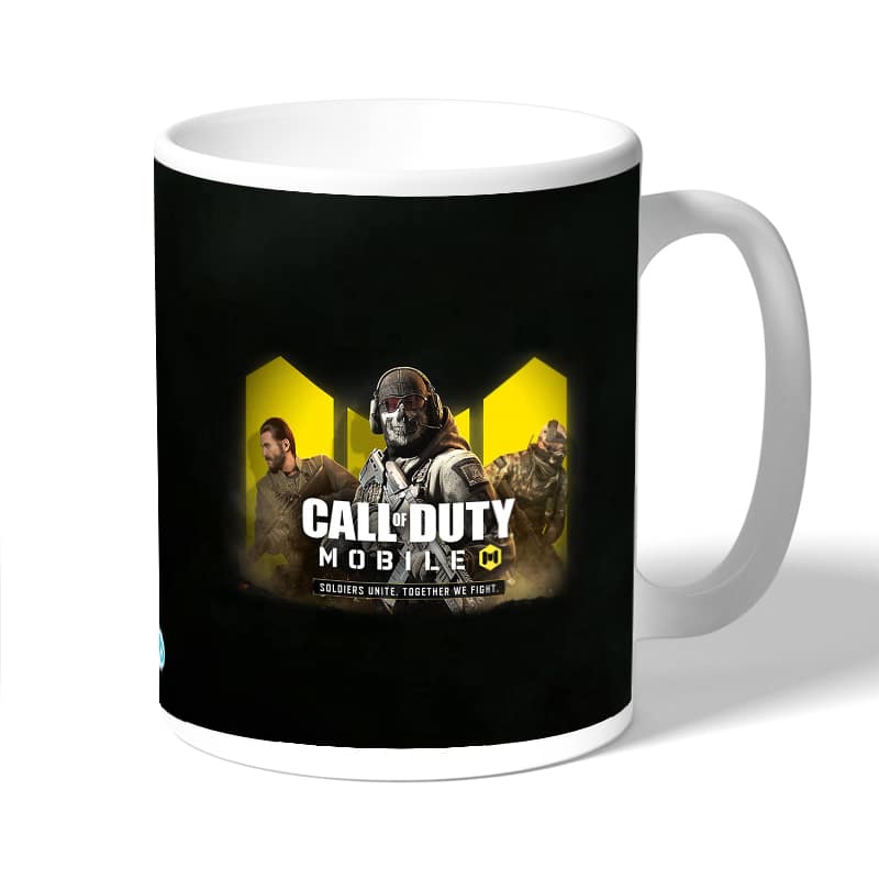 كوب قهوة بتصميم كول أوف ديوتي كوب قهوة بتصميم كول أوف ديوتي