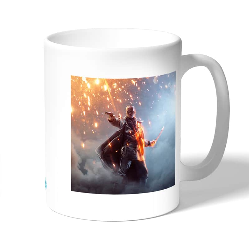 كوب قهوة بتصميم لعبة باتلفيلد كوب قهوة بتصميم لعبة باتلفيلد