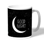 كوب قهوة بتصميم ليله سعيده