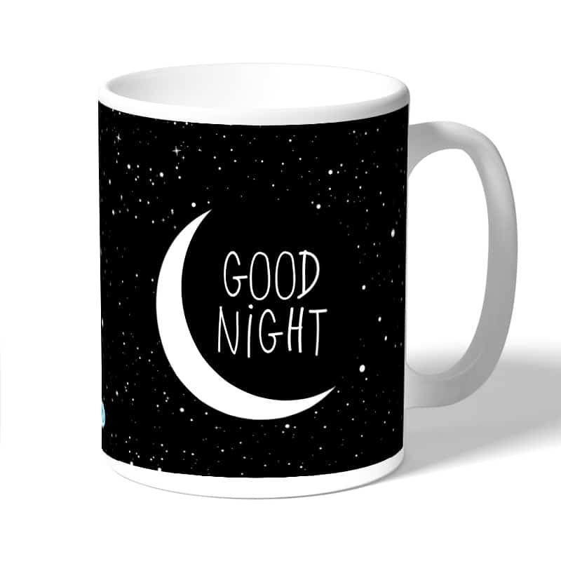 كوب قهوة بتصميم ليله سعيده كوب قهوة بتصميم ليله سعيده