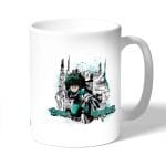 كوب قهوة بتصميم ميدوريا مانجا أكاديميتي للأبطال