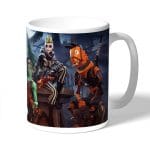 كوب قهوة بتصميم هالوين فورت نايت