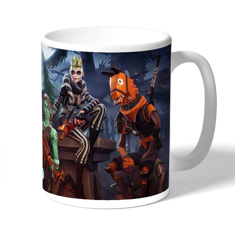 كوب قهوة بتصميم هالوين فورت نايت كوب قهوة بتصميم هالوين فورت نايت