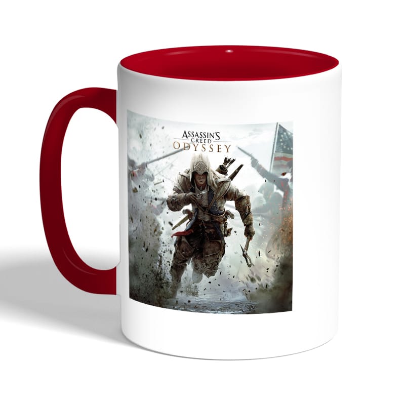 كوب-قهوة-بمقبض-احمر-بتصميم-أساسنز-كريد-وسط-الحرب-2