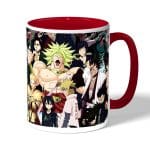 كوب قهوة بمقبض احمر بتصميم الشخصيات الفخمة كل الانميات