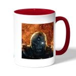 كوب قهوة بمقبض احمر بتصميم النمسيس ريزدنت ايفل 3