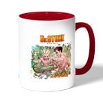 كوب قهوة بمقبض احمر بتصميم اوكي تايجو دكتور ستون