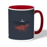 كوب قهوة بمقبض احمر بتصميم ايرين ضد العمالقه هجوم العمالقة