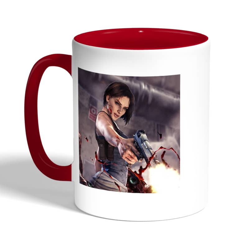 كوب-قهوة-بمقبض-احمر-بتصميم-جيل-فالنتاين-اطلاق-النار-رزدنت-ايفل-3-2