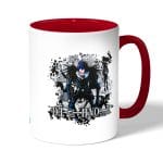 كوب قهوة بمقبض احمر بتصميم ديث نوت ذكريات ريوك