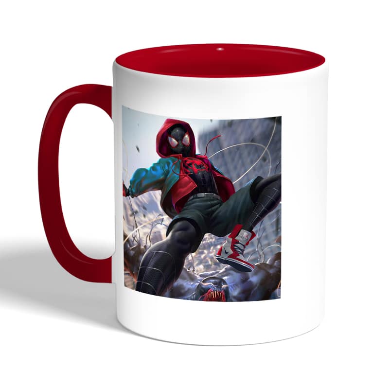 كوب-قهوة-بمقبض-احمر-بتصميم-سبايدر-مان-الصغير-2