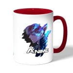 كوب قهوة بمقبض احمر بتصميم شوتو وتودوروكي من أكاديميتي للأبطال