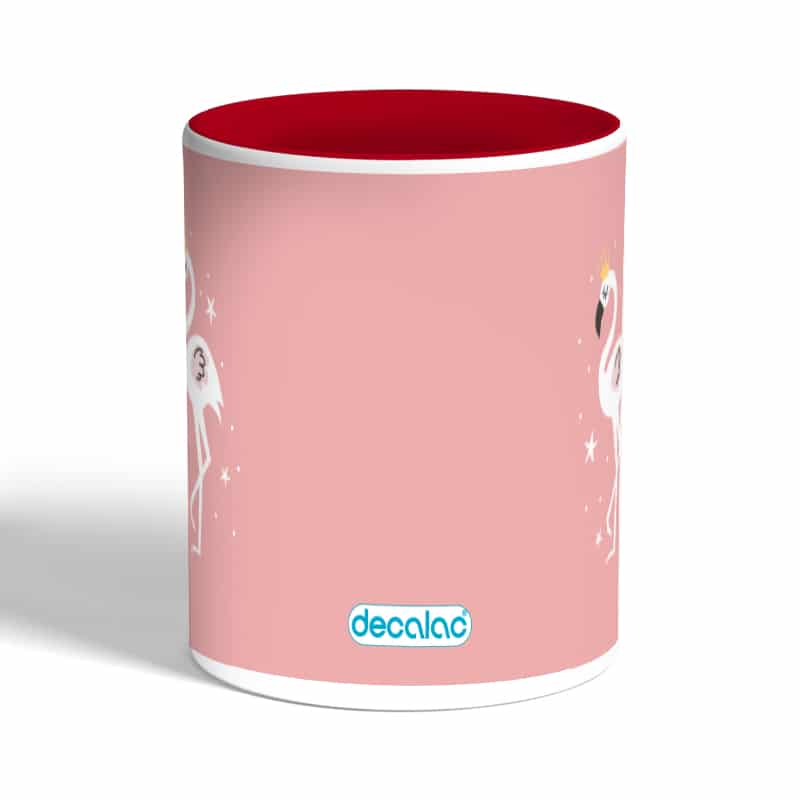 كوب-قهوة-بمقبض-احمر-بتصميم-فلامنجو-بتاج-1