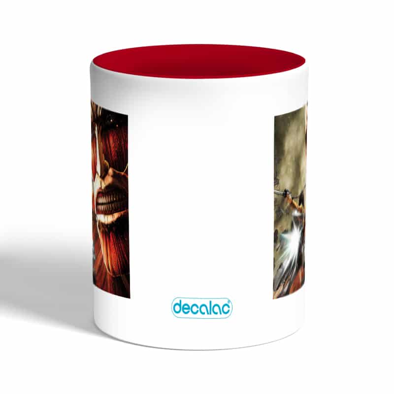 كوب-قهوة-بمقبض-احمر-بتصميم-قتال-مع-عملاق-هجوم-العمالقة-1