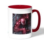 كوب قهوة بمقبض احمر بتصميم كارنج سبايدر مان
