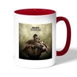 كوب قهوة بمقبض احمر بتصميم كول أوف ديوتي