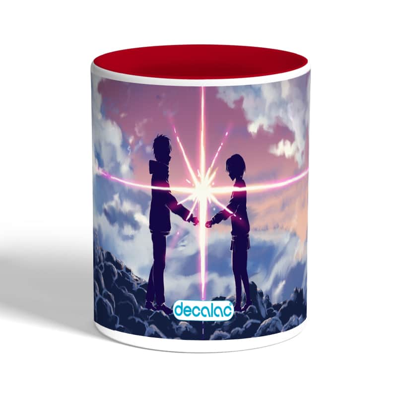 كوب-قهوة-بمقبض-احمر-بتصميم-لحظه-اللقاء-انمي-أسمك-1