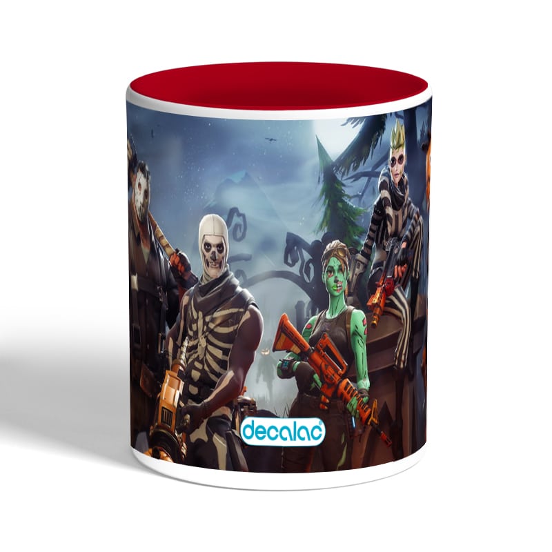 كوب-قهوة-بمقبض-احمر-بتصميم-هالوين-فورت-نايت-1