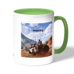 كوب قهوة بمقبض اخضر بتصميم أنشارتد 4: نهاية لص