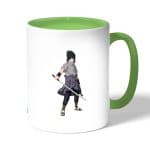 كوب قهوة بمقبض اخضر بتصميم ساسكي من ناروتو