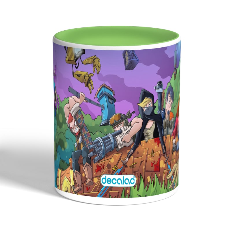 كوب-قهوة-بمقبض-اخضر-بتصميم-فورت-نايت-رسم-1