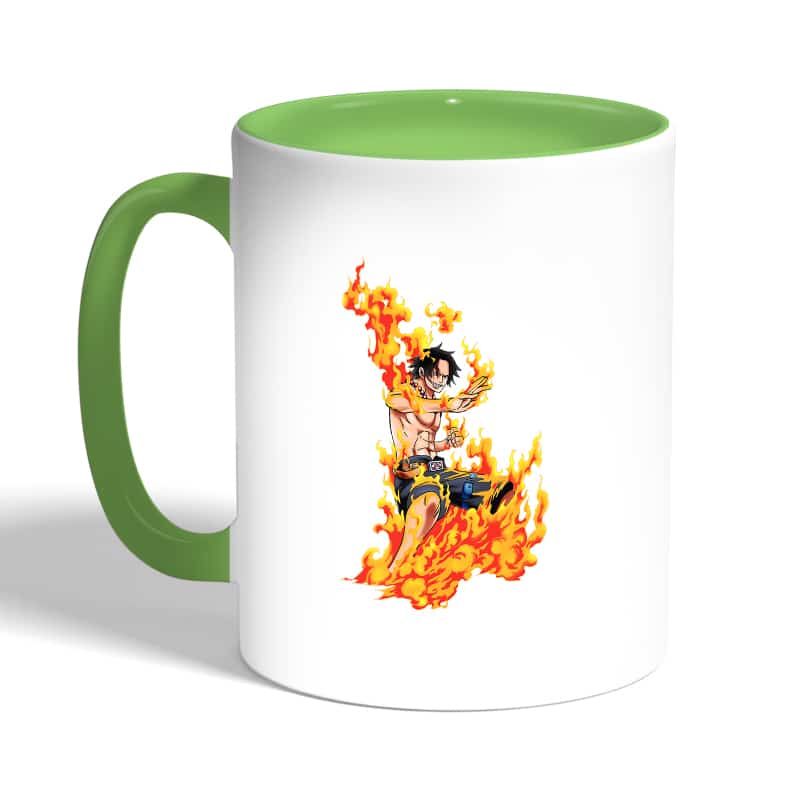 كوب-قهوة-بمقبض-اخضر-بتصميم-قوة-إيس-من-ون-بيس-2