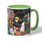 كوب قهوة بمقبض اخضر بتصميم ميدوريا وباكوغو واوول مايت