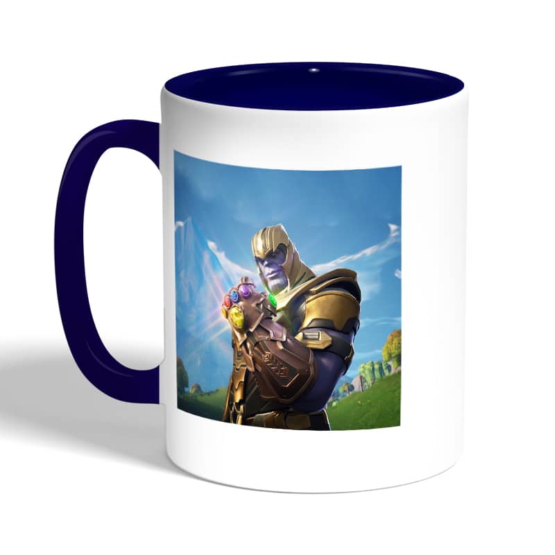 كوب-قهوة-بمقبض-ازرق-داكن-بتصميم-ثانوس-فورتنايت-2