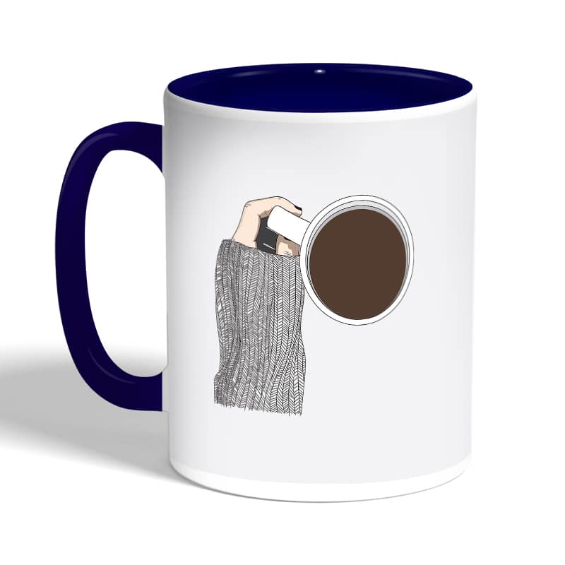 كوب-قهوة-بمقبض-ازرق-داكن-بتصميم-وقت-القهوة-2