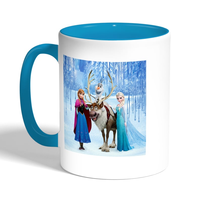 كوب-قهوة-بمقبض-ازرق-فاتح-بتصميم-ابطال-فروزن-2