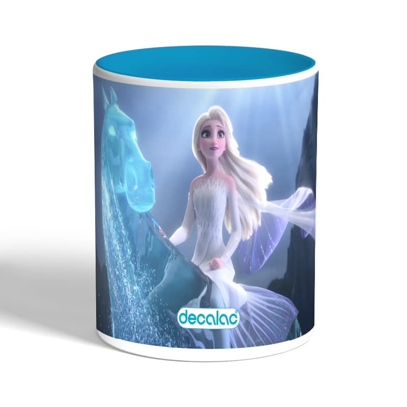 كوب-قهوة-بمقبض-ازرق-فاتح-بتصميم-حصان-إلسا-الثلجي-ملكة-الثلج-1