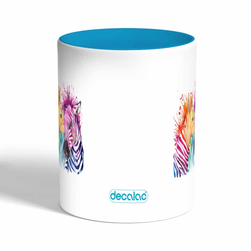 كوب-قهوة-بمقبض-ازرق-فاتح-بتصميم-حمار-وحشي-ملون-1