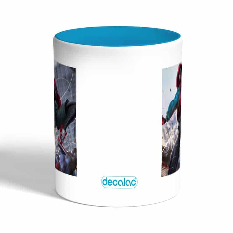 كوب-قهوة-بمقبض-ازرق-فاتح-بتصميم-سبايدر-مان-الصغير-1