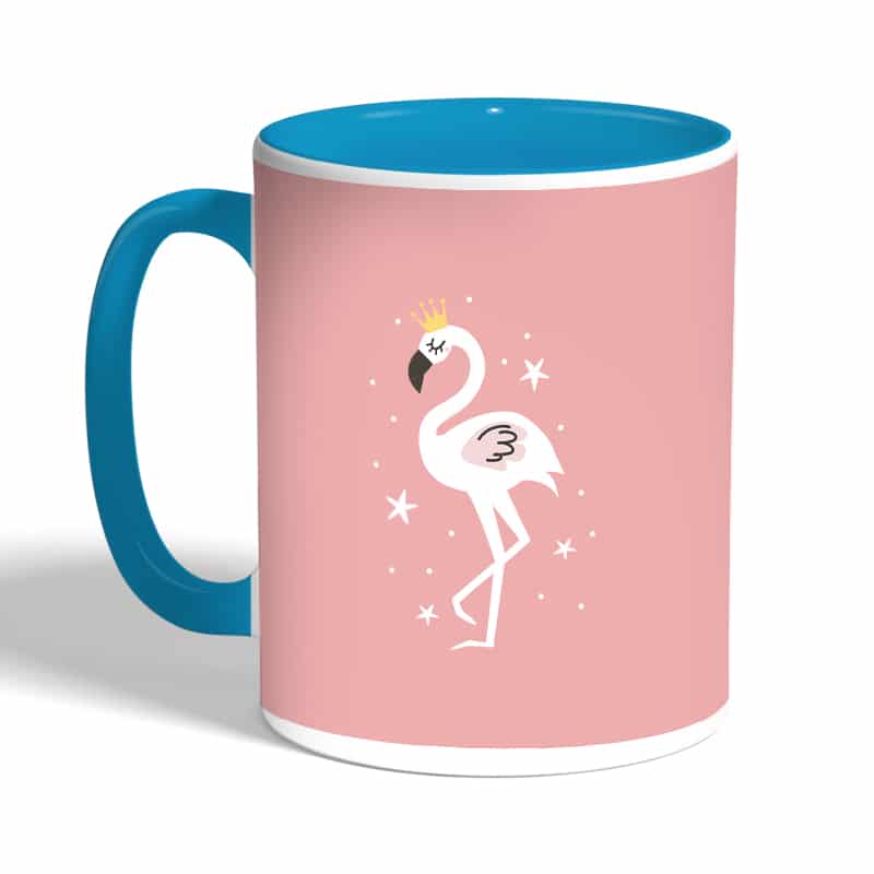 كوب-قهوة-بمقبض-ازرق-فاتح-بتصميم-فلامنجو-بتاج-2