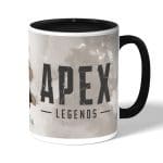 كوب قهوة بمقبض اسود بتصميم أبيكس ليجندز بلد هاوند