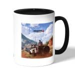 كوب قهوة بمقبض اسود بتصميم أنشارتد 4: نهاية لص