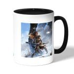 كوب قهوة بمقبض اسود بتصميم إلوي هوريزن زيرو دون