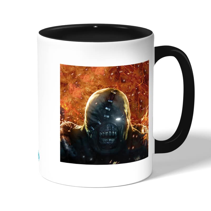 كوب قهوة بمقبض اسود بتصميم النمسيس ريزدنت ايفل 3 كوب قهوة بمقبض اسود بتصميم النمسيس ريزدنت ايفل 3