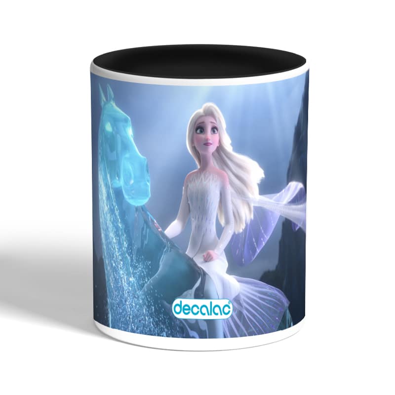 كوب-قهوة-بمقبض-اسود-بتصميم-حصان-إلسا-الثلجي-ملكة-الثلج-1