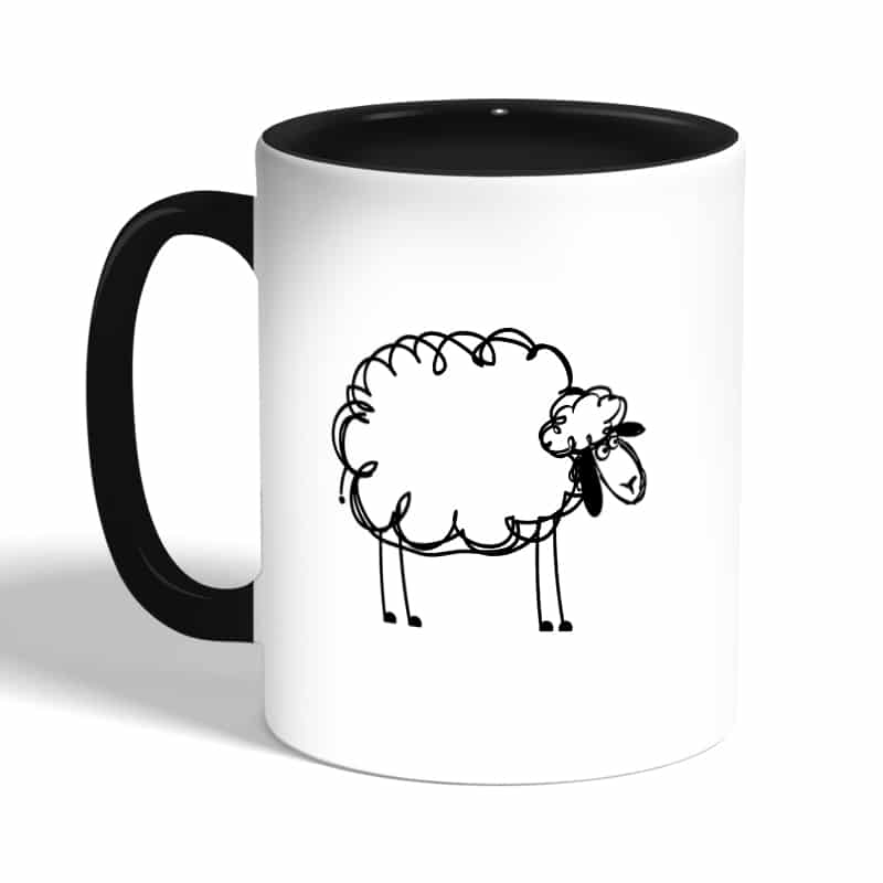 كوب-قهوة-بمقبض-اسود-بتصميم-خروف-2