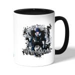 كوب قهوة بمقبض اسود بتصميم ديث نوت ذكريات ريوك