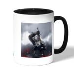 كوب قهوة بمقبض اسود بتصميم سيف جيرالت ذا ويتشر 3 وايلد هانت