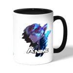 كوب قهوة بمقبض اسود بتصميم شوتو وتودوروكي من أكاديميتي للأبطال