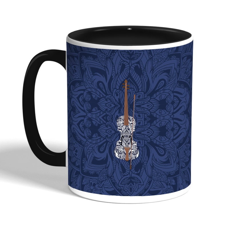 كوب-قهوة-بمقبض-اسود-بتصميم-كمان-مزخرف-2