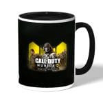 كوب قهوة بمقبض اسود بتصميم كول أوف ديوتي