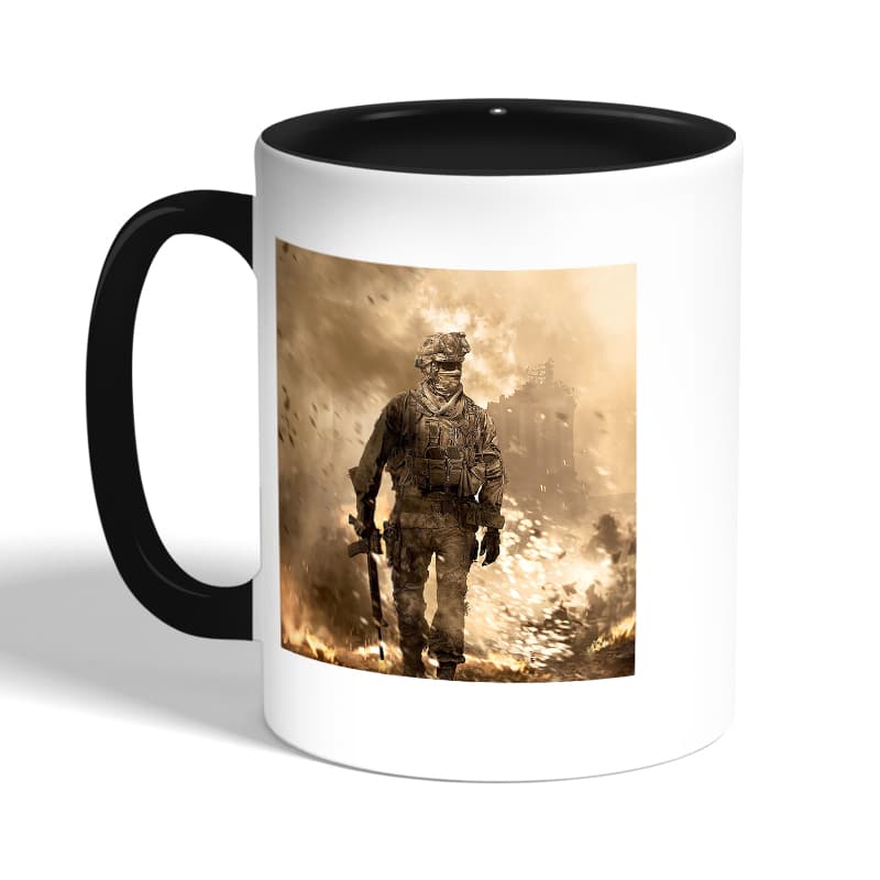 كوب-قهوة-بمقبض-اسود-بتصميم-كول-أوف-ديوتي-نيران-المعركه-2