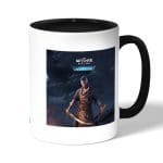 كوب قهوة بمقبض اسود بتصميم مقاتل ذا ويتشر 3 وايلد هانت